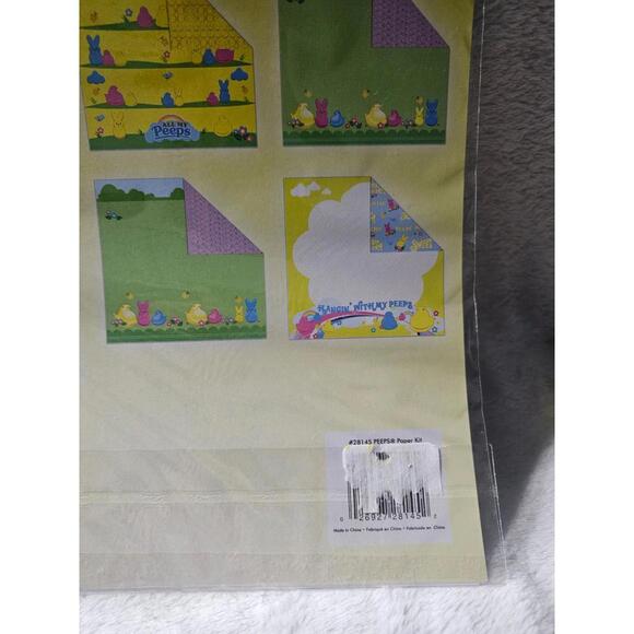 (Lot of 6) New Creative Imaginations Peeps Paper Pack 6 Pages Each 12.5" X 12" - Picture 10 of 12